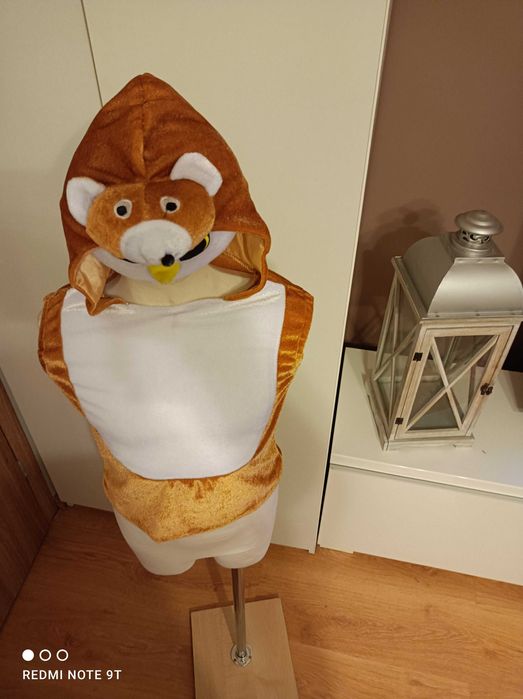 NOWY strój karnawałowy LIS LISA LISKA LAS przebranie 86/92/98 (369)