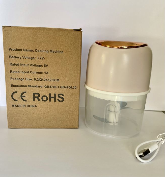 міні БЛЕНДЕР НА USB, для чеснока