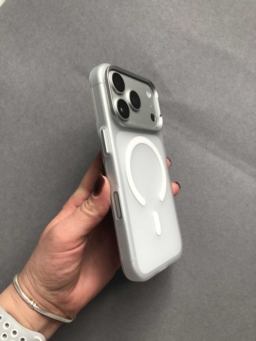 Чохол Matte White Magsafe iPhone 17 Pro Max чехол айфон 17 Про макс iPhone 17 Pro айфон 17 Про