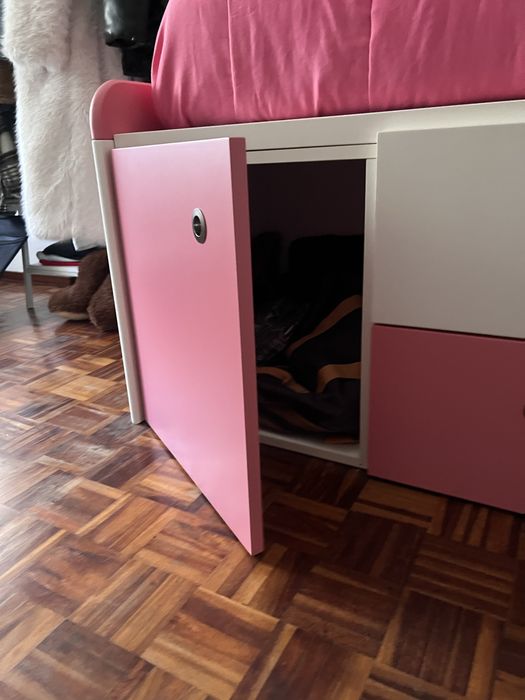 Cama solteiro com arrumaçao +  Colchão