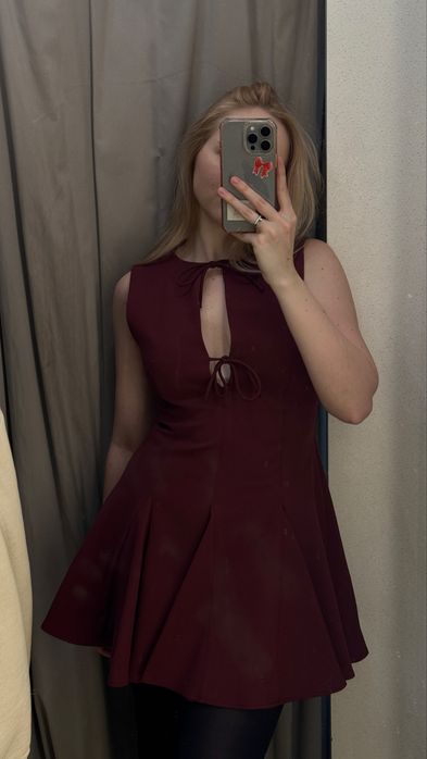 Сукня Zara бордова
