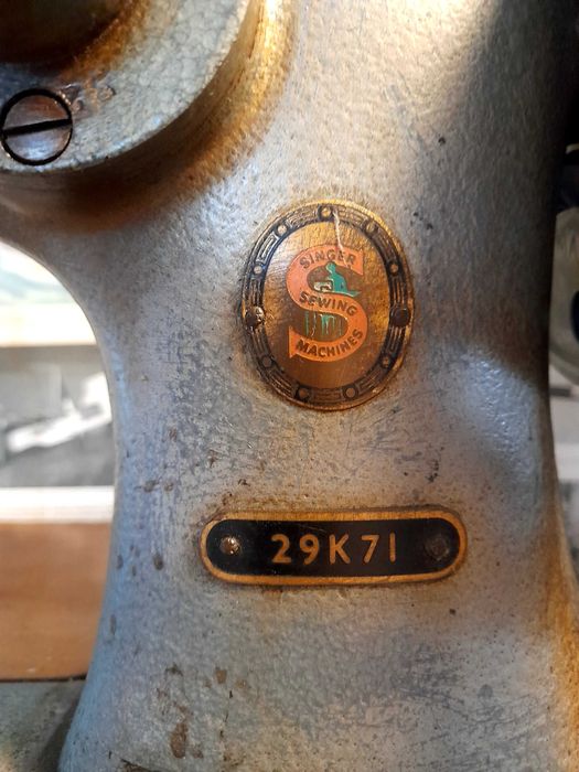 29K71 Maquina de costura Singer de sapateiro