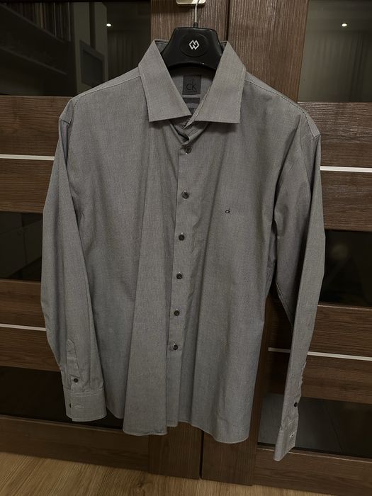 Чоловіча Сорочка/Рубашка CALVIN KLEIN розмір L. Slim Fit. 100% Оригінал. Ідеальний стан.