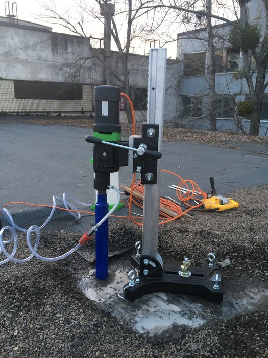 Алмазне буріння отворів, різка бетону