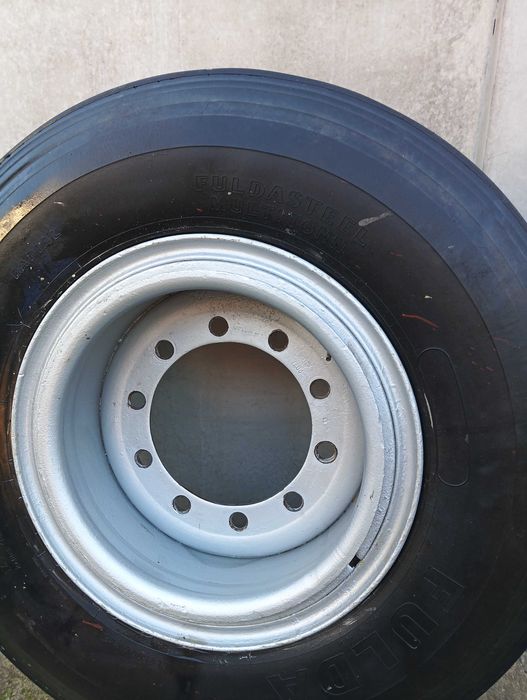 Sprzedam opony z felgami do przyczepy 14/80r20