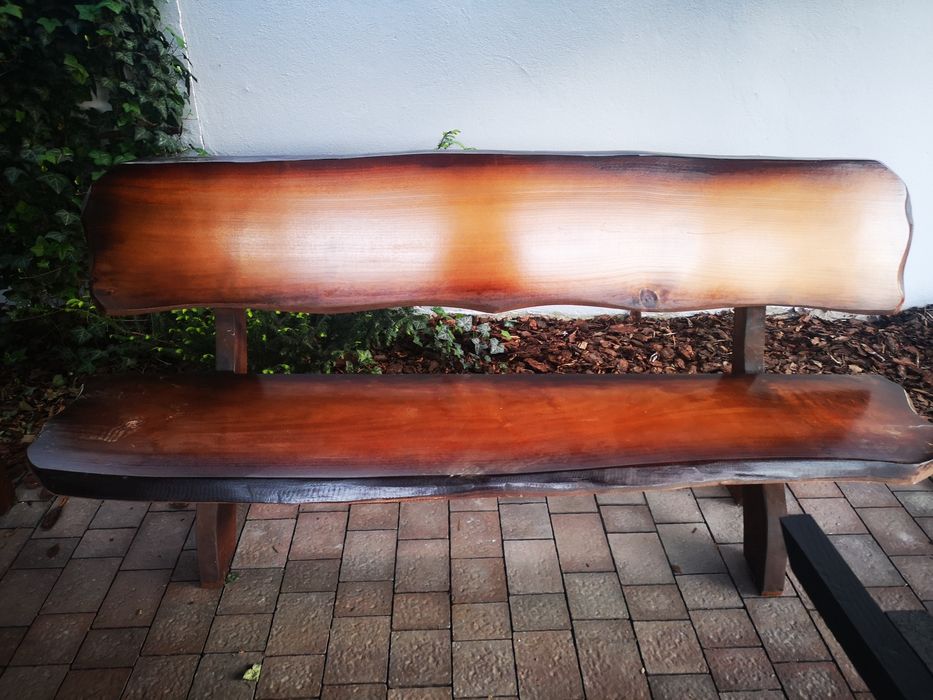 Ławki ogrodowe stan idealny 2 sztuki