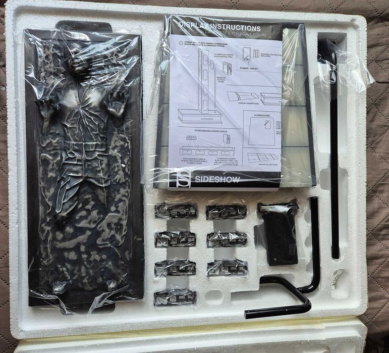 Star Wars Han Solo in Carbonite 1:6 Figur Sideshow Harrison Ford 38 cm