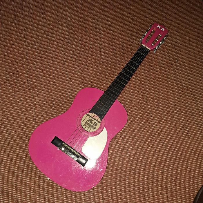MAŁA GITARA RÓŻOWA GP-K3 Warszawa Międzylesie - Mińsk Mazowiecki