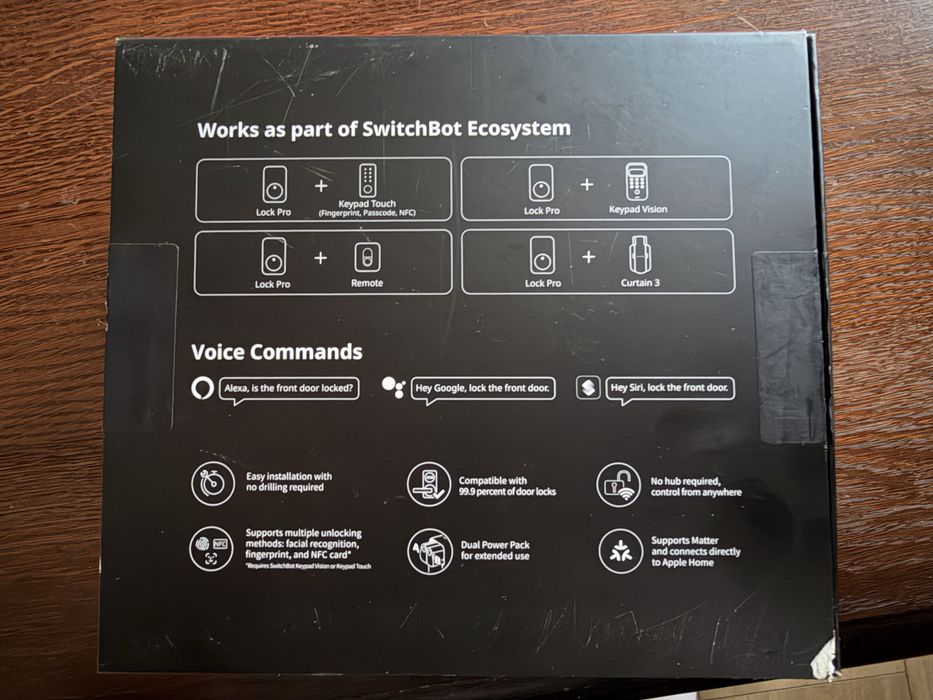 SwitchBot Lock Pro inteligentny zamek do drzwi.