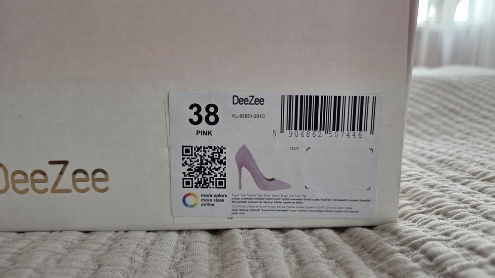 Туфлі яскраві DeeZee на підборах