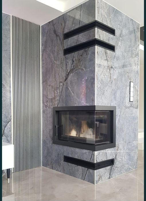 Wkład kominkowy impuls ME BL black