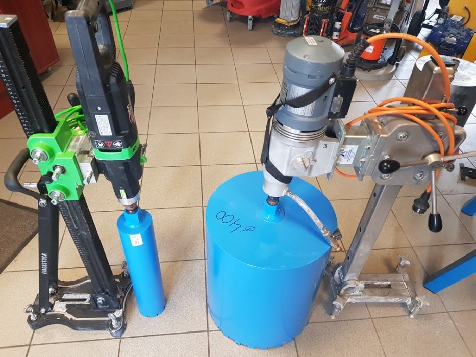 Wiertnica do betonu ściany wynajem wiertnicy otwornicy wypożyczenie