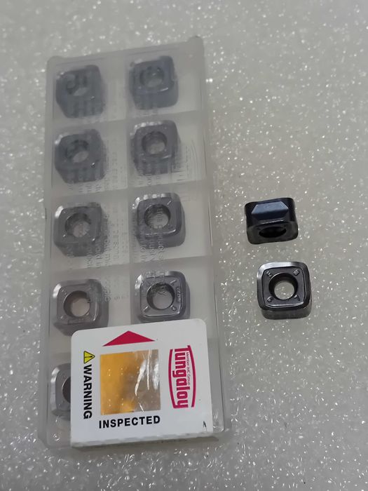 Caixa 10 pasrilhas para centro de maquinação  SQMU1206 Tungaloy