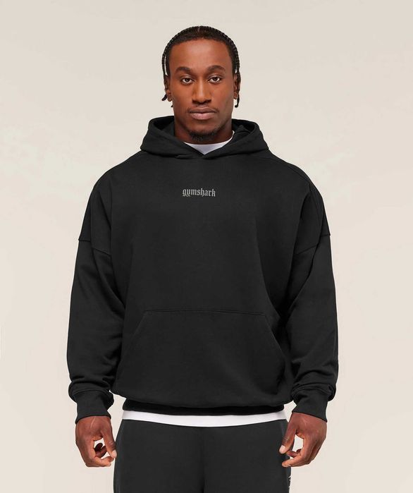 Худі Gymshark Olde English Hoodie Oversized Кофта Джимшарк Оригінал
