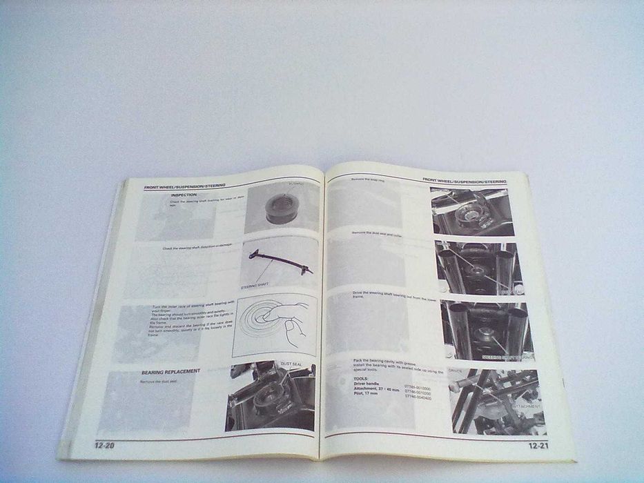 Manual Técnico Oficial Honda TRX 250V