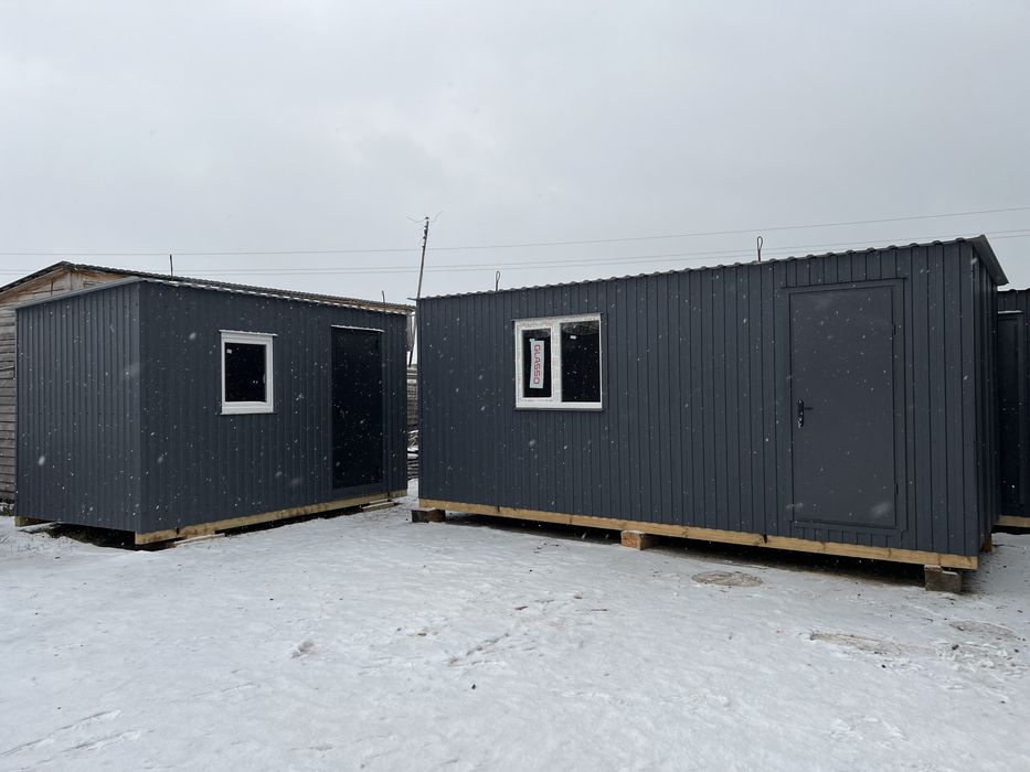Побутівка, битовка, бытовка, вагончик, модульні будинки, пости охорони