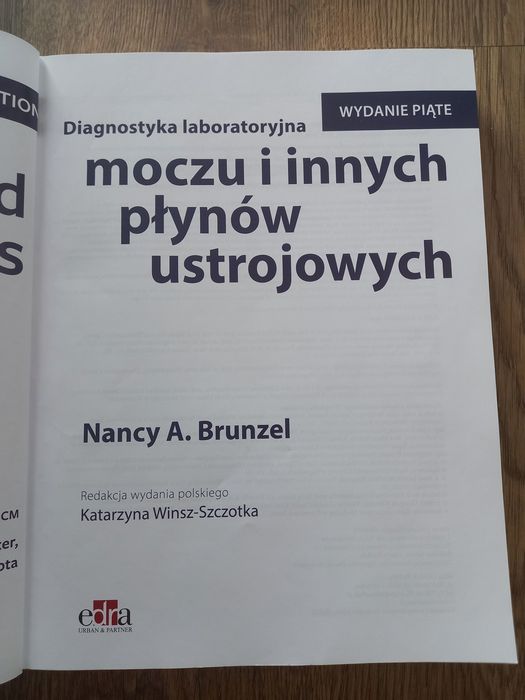 Diagnostyka laboratoryjna moczu i innych płynów ustrojowych, wyd.5