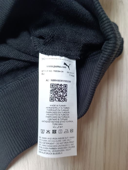 Bluza bawełniana męska Puma AC Milan rozmiar m
