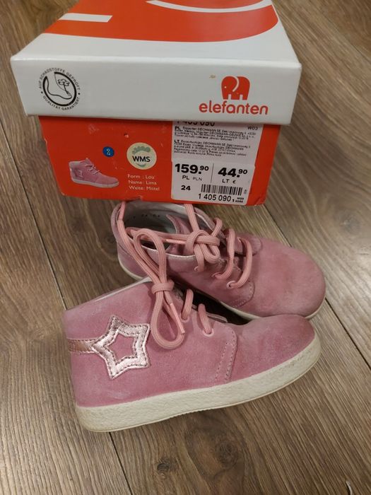 Buty 24 Elefanten 15,5cm do żłobka przedszkola