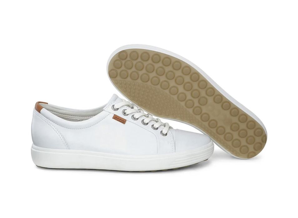 ECCO SOFT 7 W Damskie skórzane sneakersy