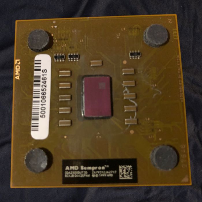 Процессор AMD Sempron 2500+ Socket A (462) Для ретро-ПК