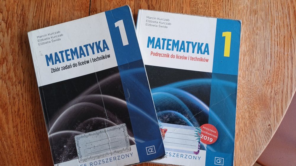 Matematyka dla klasy pierwszej liceum