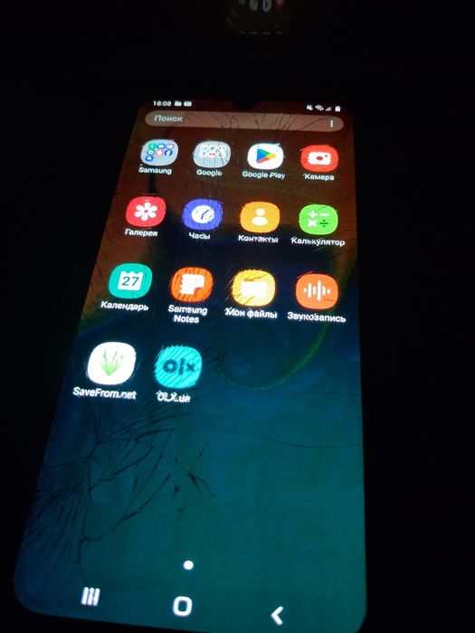 полностью рабочий Samsung A30 белый