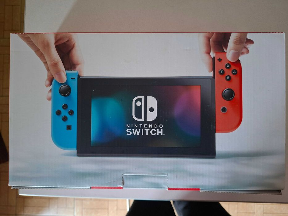 Nintendo Switch V1 + Acessórios + Caixa * Funciona 100%