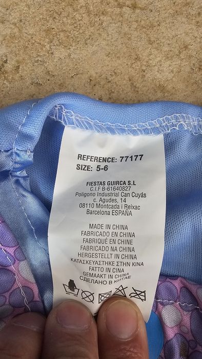 Fato carnaval menina