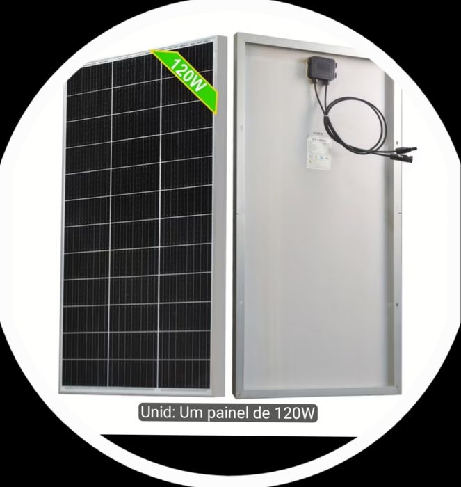 Painel solar 120w novo