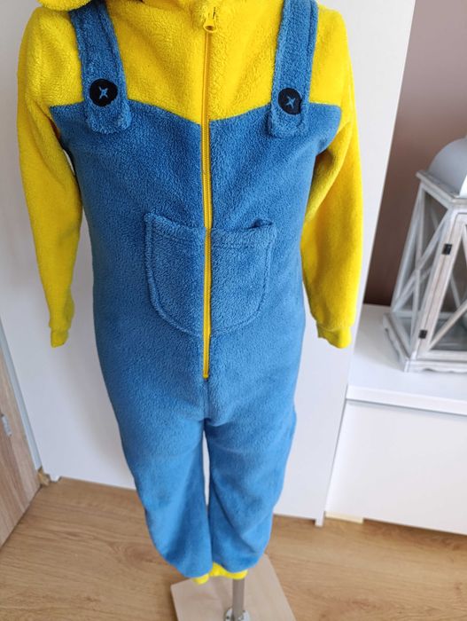 Strój karnawałowy MINIONKA MINIONEK przebranie kostium bajka 116/122  (315)