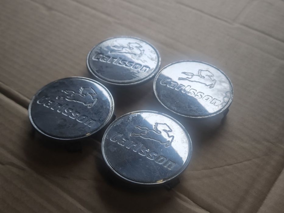 4x Dekielki Carlsson 75mm metalowe