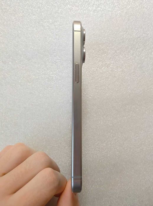 Iphone 15 pro max 256gb Natural Titanium фіз-sim, всі функції працюють