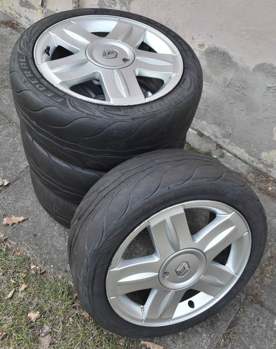 Felgi Opony Koła Clio 172 4x98 16" + Federal 595RS-PRO 205/45R16