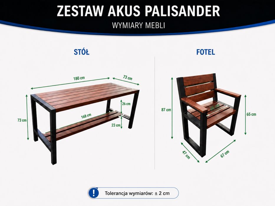 Meble  ogrodowe LOFT AKUS