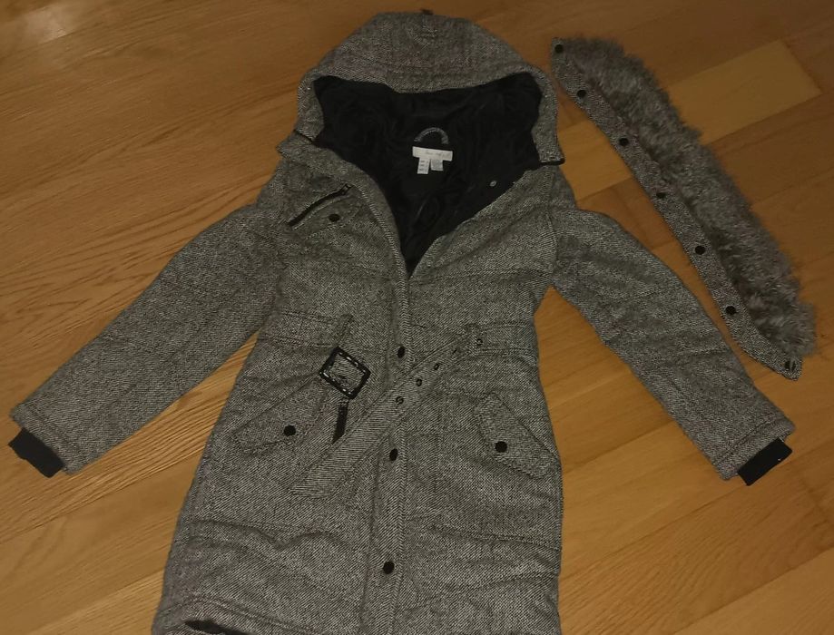 Casaca comprida de fazenda