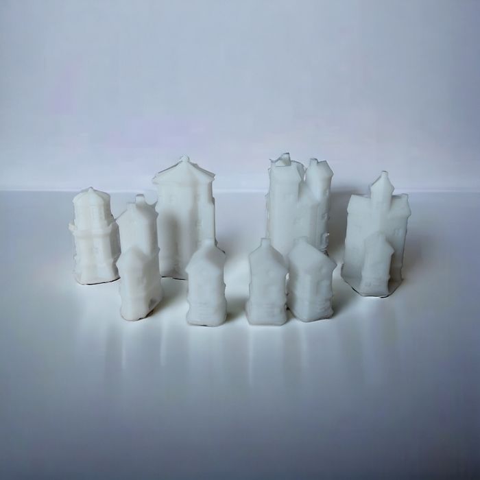 Szachy - budynki (figurki)