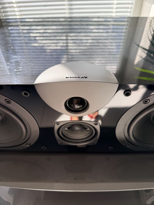Audio Pro Black Vector v.2 Kolumna Centralna HiFi Piano Black