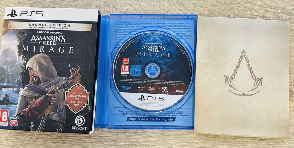 Assassin`s Creed MIRAGE Launch EDITION PlayStation 5 (PS5) pudełkowa Stan BDB