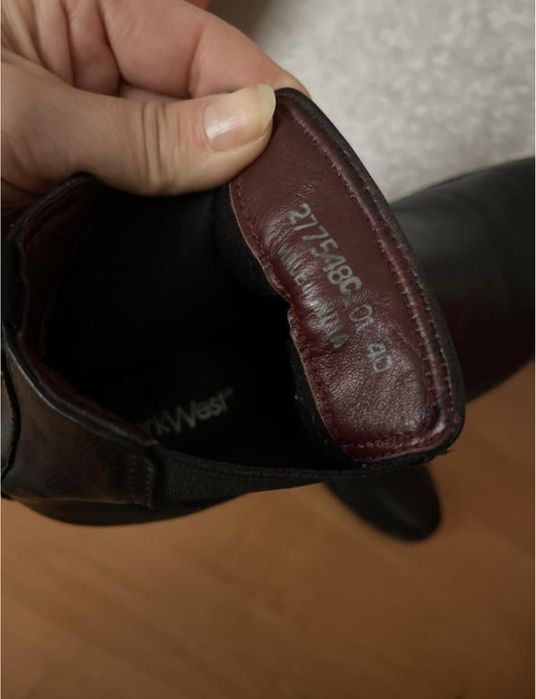 Ботинки  кожаные челси 40, 40,5 размер