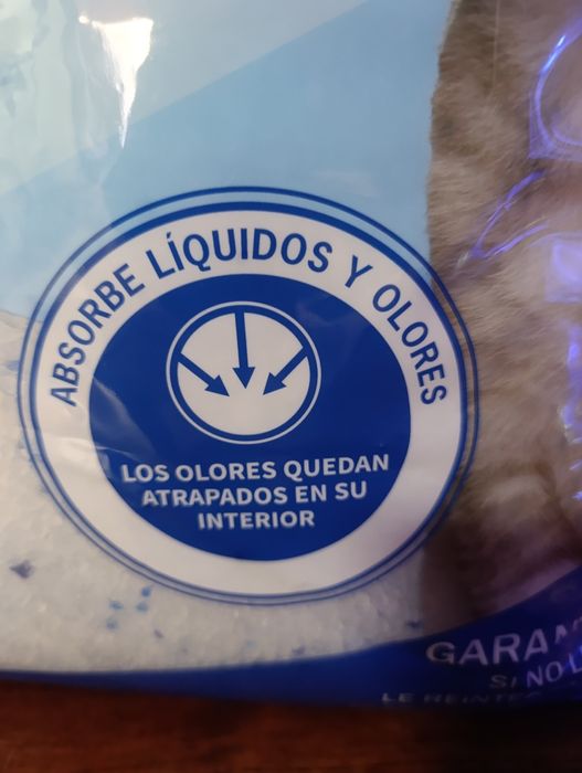 Areia para gatos, Sílica, marca Ica/ Perlasan, 7,50 kg