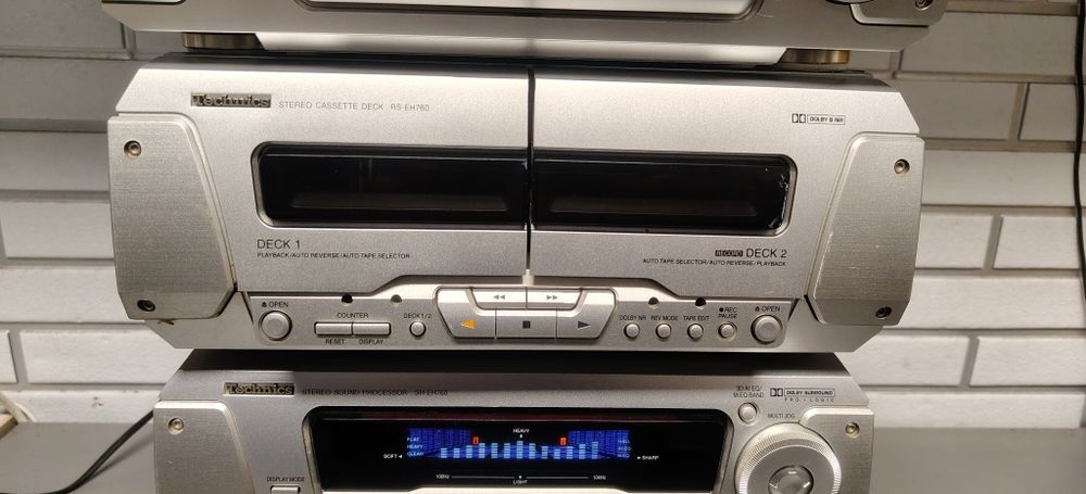 Wieża TECHNICS SA-EH760. Po serwisie