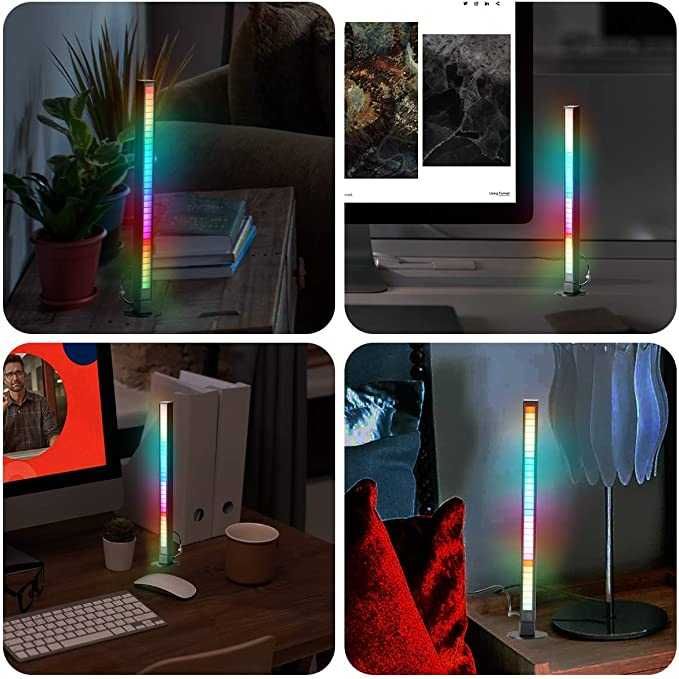 Luzes LED de música para carro