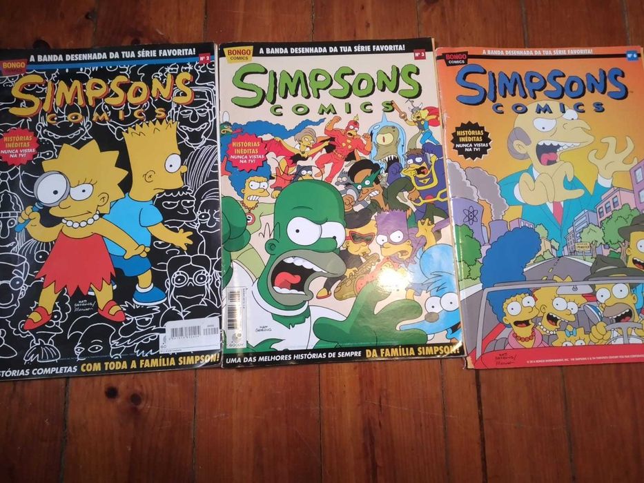 Bandas desenhadas dos Simpsons
