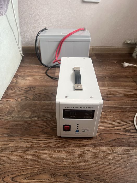Продам комплект ДБЖ (UPS) + GEL акумулятор 100Ah для котла та резервного живлення