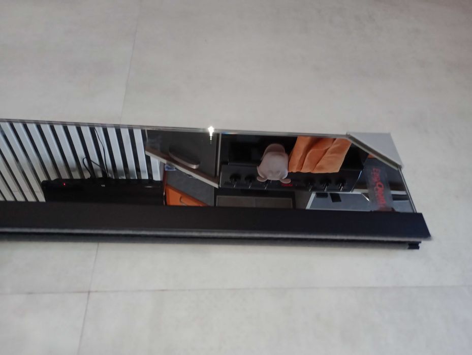 Ścianka boczna Radaway NES Black KDJ 2. MIRROR.