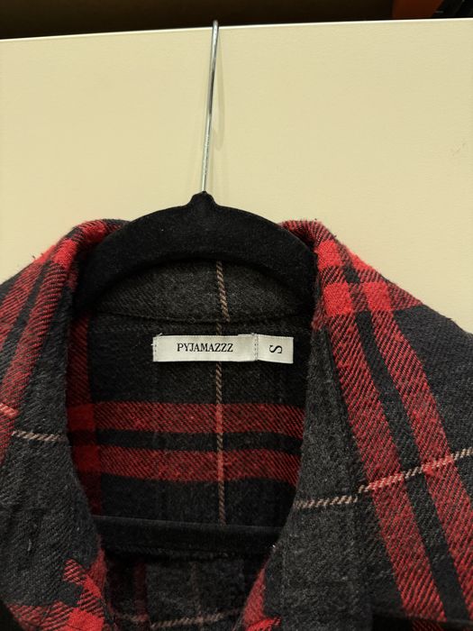 Сорочка в клітинку червона (тепла) бренд Pyjamaz (dear sienne)