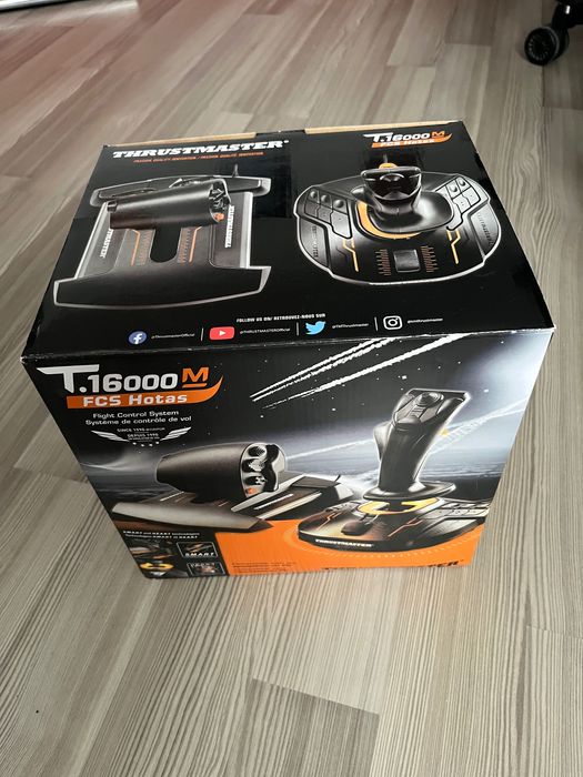 Джойстики для авіасимулятору Thrustmaster T16000m