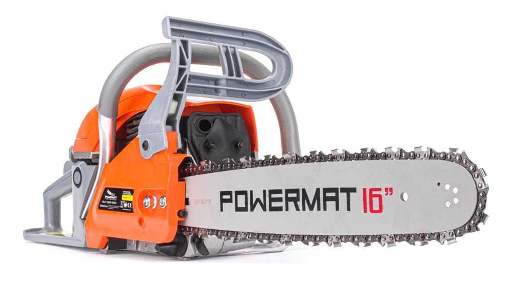 POWERMAT Piła Pilarka Spalinowa 4,9km 16" Łańcuchowa PM-HR-7020