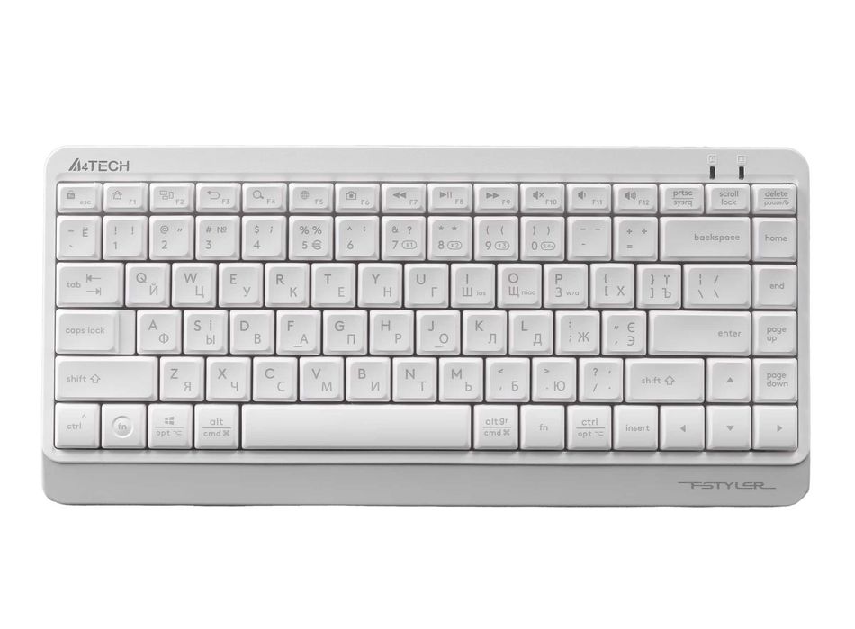 Клавіатура бездротова A4tech FBK11 White